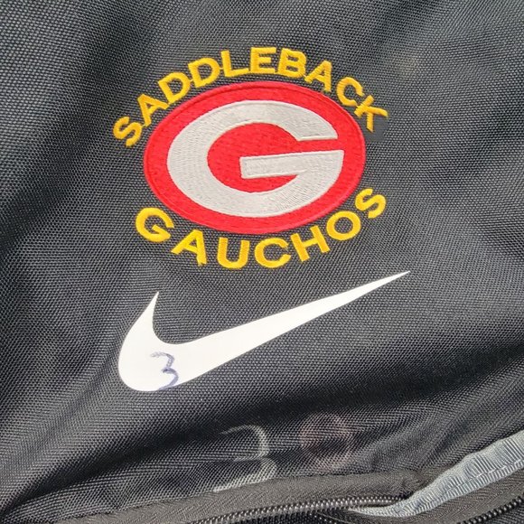 Nike Elite Hoops Black Backpack Saddleback Gauchos Travel Sports Casual - Picture 5 of 9